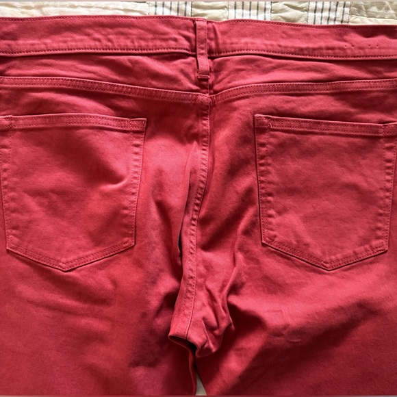 J Crew 34/32 484 Stretch Nantucket Red Denim - Slim Fit - Picture 2 of 3